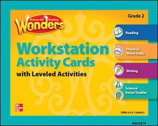 Reading Wonders Logo - Reading Wonders, Grade 2, Workstation Activity Cards Package Grade 2