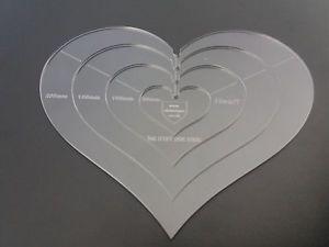 Heart in Triangle Logo - acrylic template set | pentagon, hexagon, octagon, circle, triangle ...