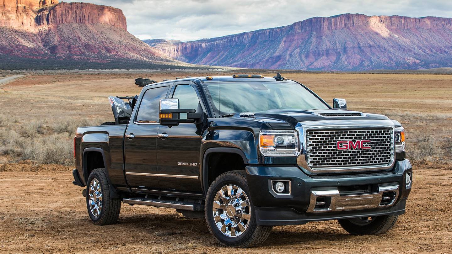 GMC Duramax Truck Logo - 2017 GMC Sierra Denali 2500HD Diesel: 7 Things to Know - The Drive