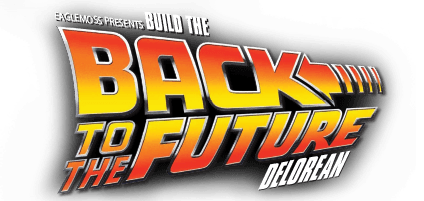 Back to the Future DeLorean Logo - Back To The Future Delorean Model Buildup