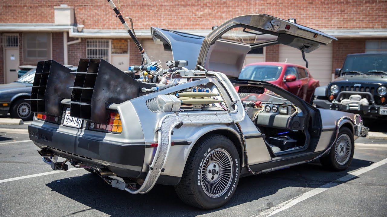 Back to the Future DeLorean Logo - Back to the Future Delorean Time Machine Conversion