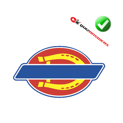 Yellow Horseshoe Logo - Red horseshoe Logos