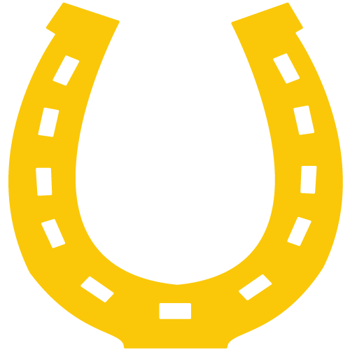 Yellow Horseshoe Logo - Horseshoe Logos
