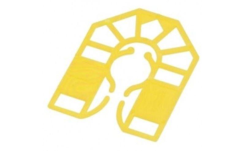 Yellow Horseshoe Logo - 1mm Yellow Horseshoe Packers | Sitepro Direct