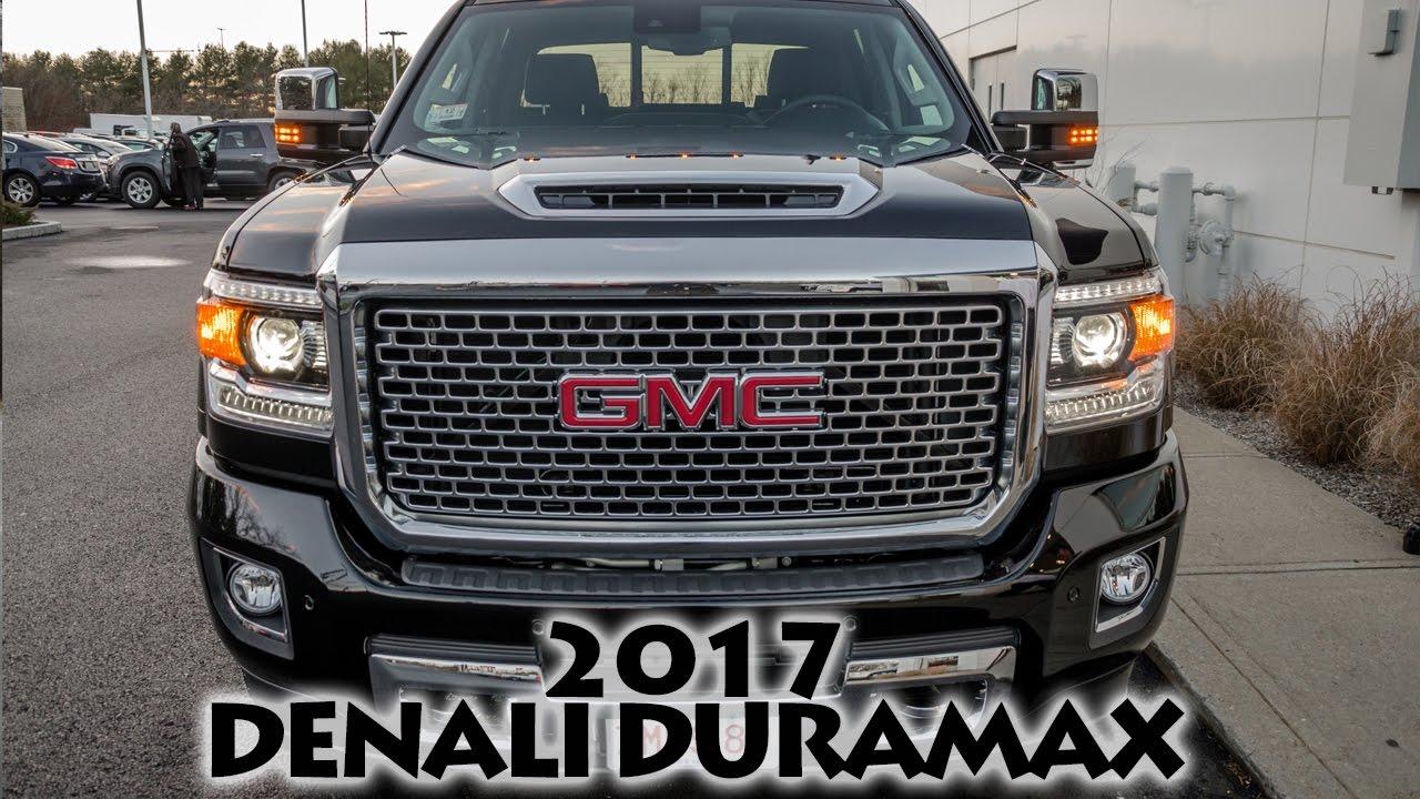 GMC Duramax Truck Logo - 2017 Sierra Denali 2500HD Duramax Diesel - First Look! - YouTube