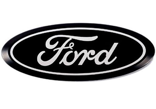 Ford Truck Logo - Putco Ford F-Series Black Replacement Logo Emblems - AutoTruckToys.com