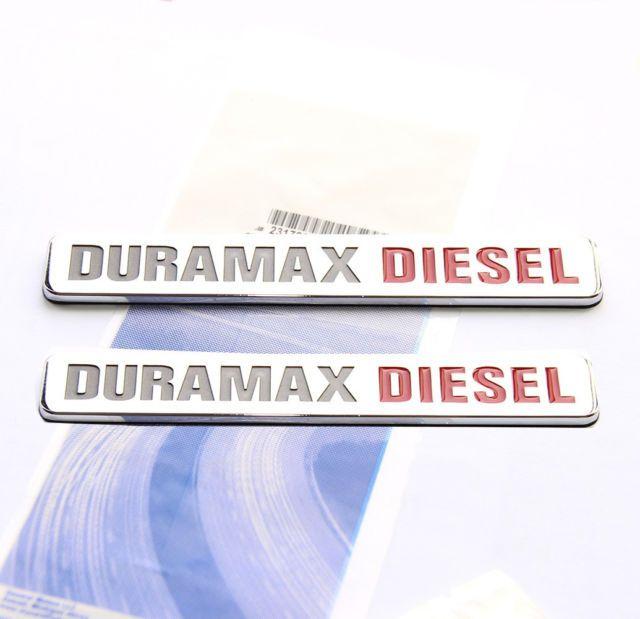 GMC Duramax Truck Logo - 3x OEM Duramax Diesel Allison Truck Emblems Badge Silverado GMC ...