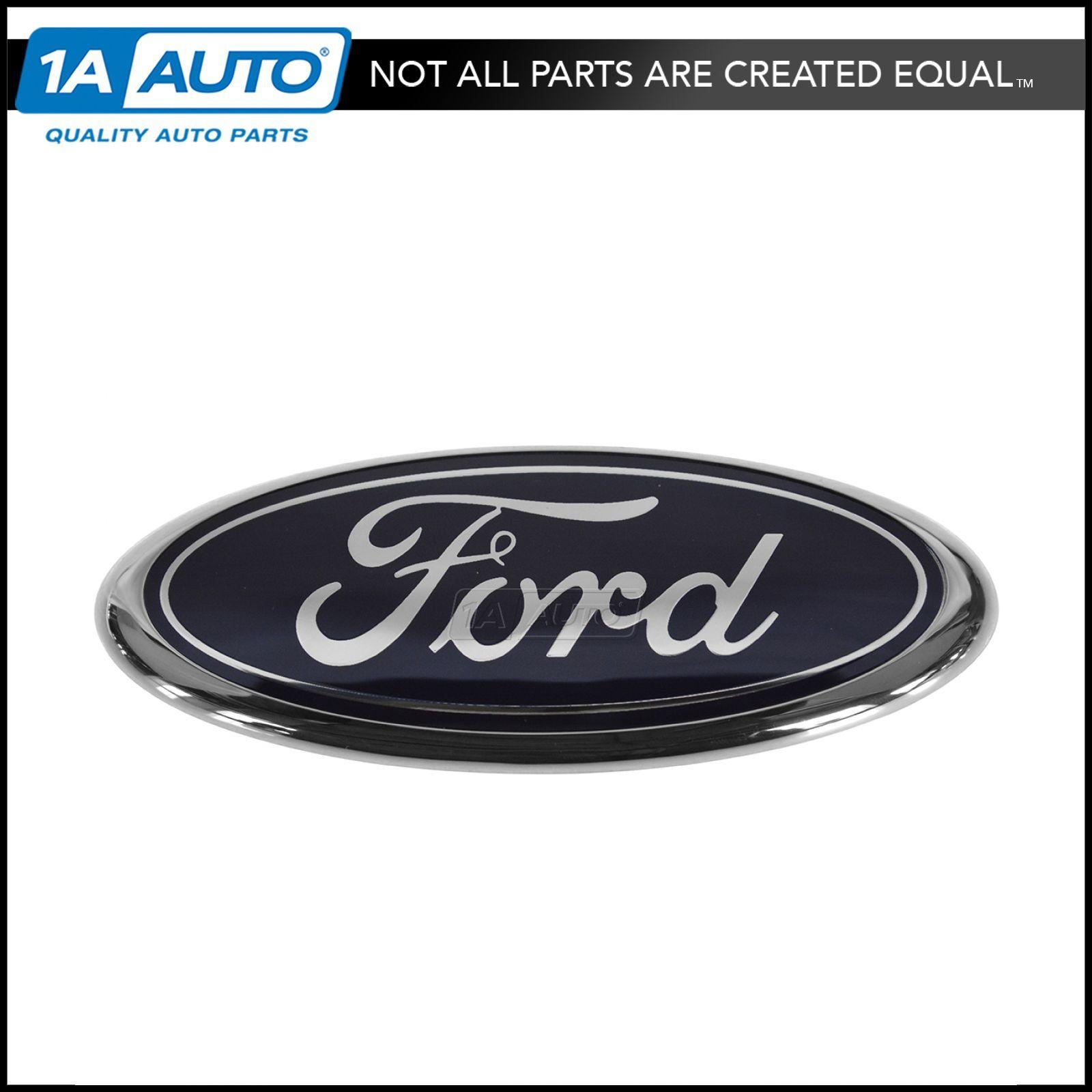 New Ford Truck Logo - New OEM Blue Oval Rear Tailgate Emblem Nameplate For Ford Truck Van ...