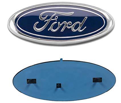 New Ford Truck Logo - Amazon.com: 2005-2014 Ford F150 Dark Blue Oval 9