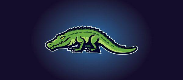 Cool Alligator Logo - 22 Creative Crocodile Logo Design Examples | Naldz Graphics