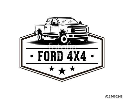 New Ford Truck Logo - Ford F150 Pickup Truck Sign Symbol Vintage Logo Vector Stock image