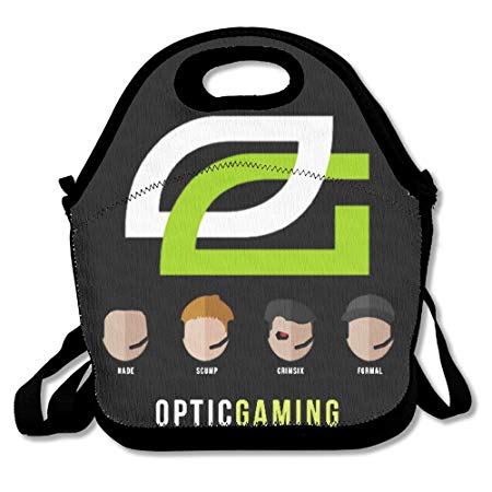 OpTic Gaming Logo - W CHEN OpTic Gaming Logo Reusable Lunch Bags: Amazon.co.uk: Kitchen