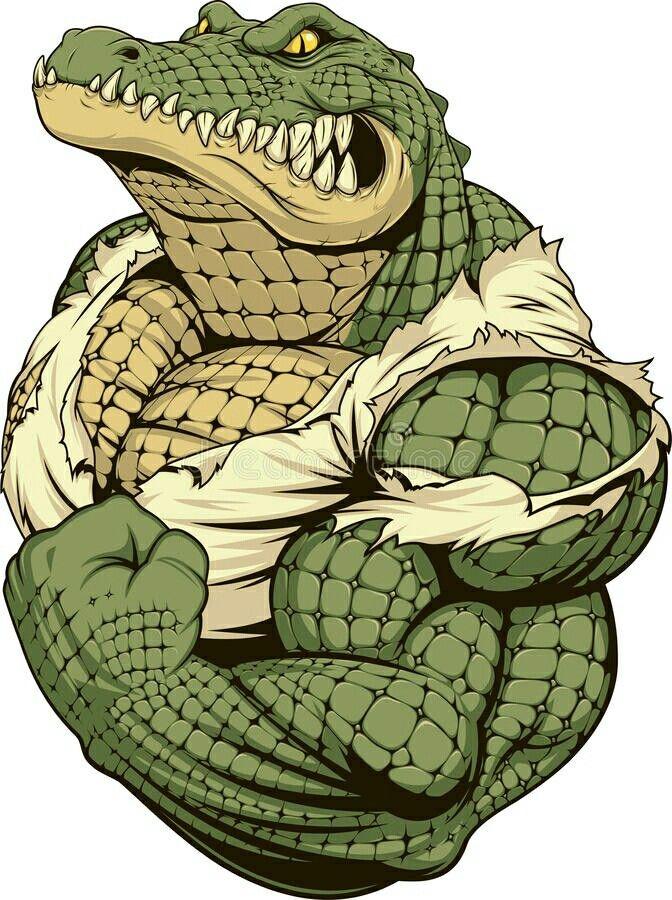 Cool Crocodile Logo - Pin by Daniel Hendrix on Crocodiles & Alligators | Illustration ...