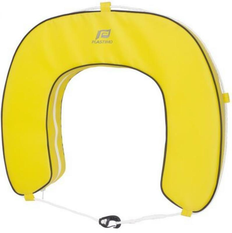 Yellow Horseshoe Logo - Plastimo Horseshoe Buoy Only With Removable Cover Yellow - pl63457