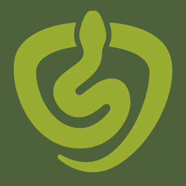Green Snake Logo - Python snake Logos