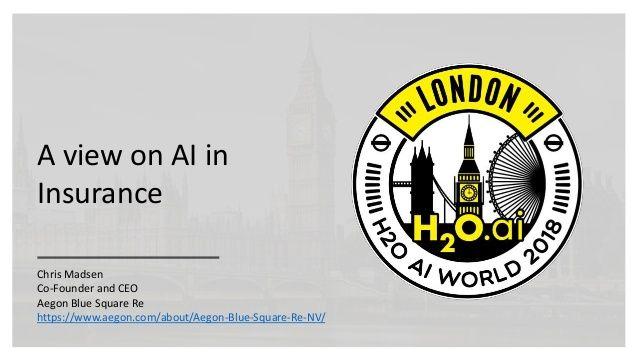 Lon with Blue Square Logo - A View on AI in Insurance Madsen AI World London 2018