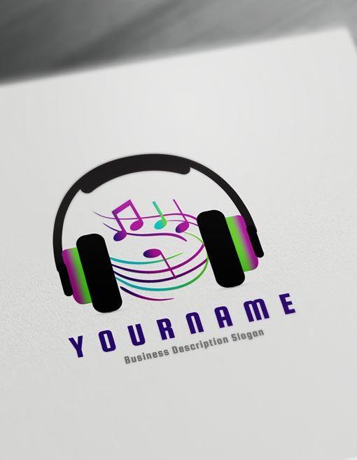 Make Your Own DJ Logo - Music Logo Design Online Create a Logo D.J logos Logo