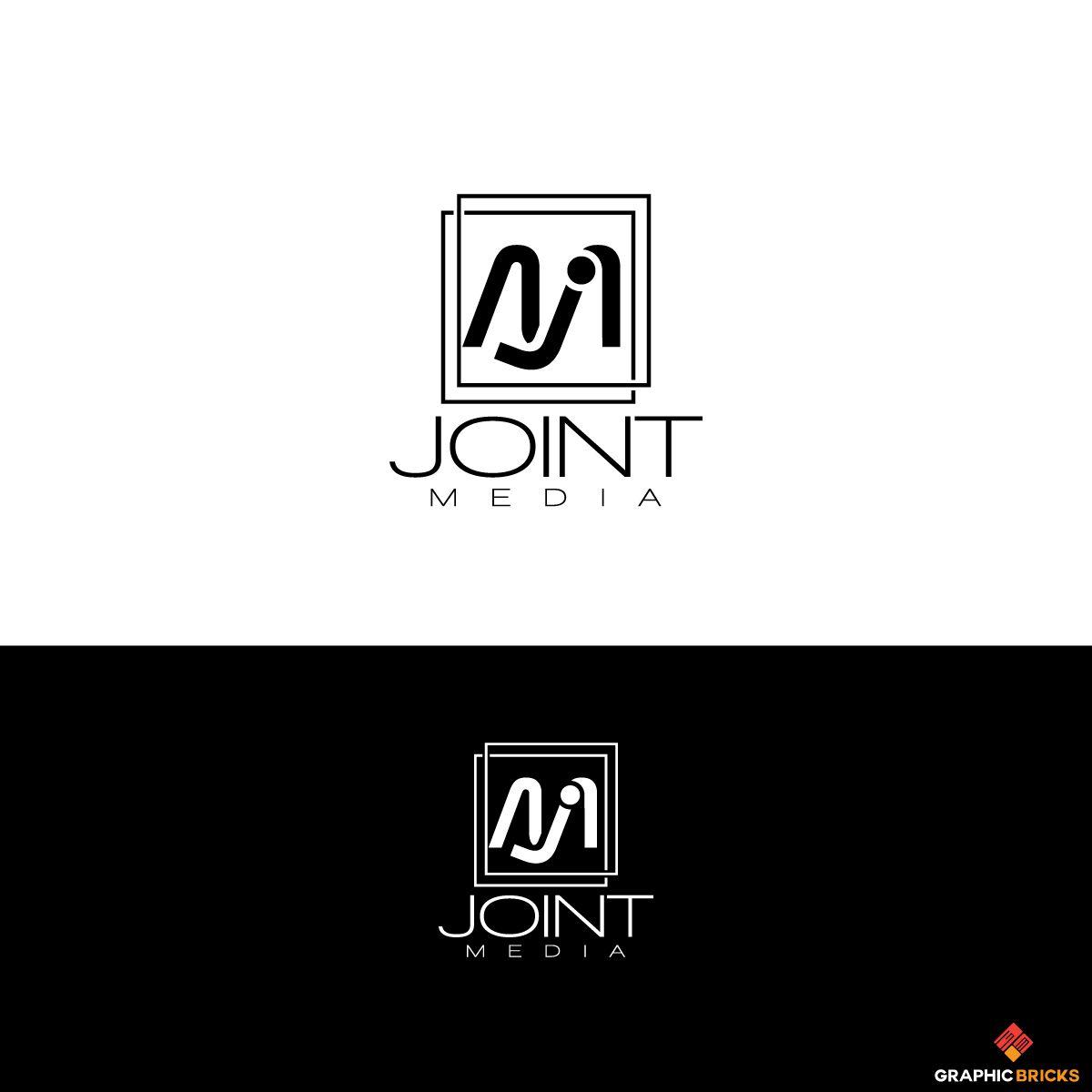 Deep Red and White Logo - Upmarket, Modern, Media Logo Design for We are called Joint Media