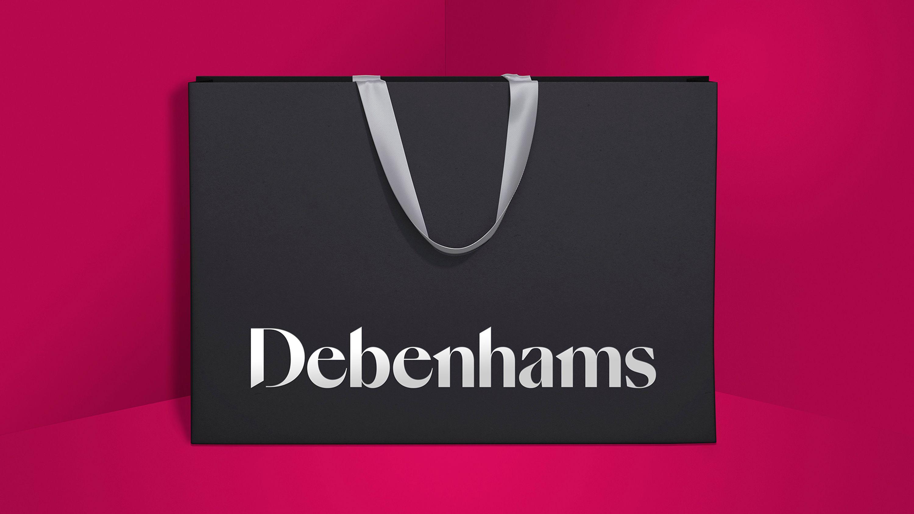 Debenhams Logo - Debenhams reveals new branding and ad campaign