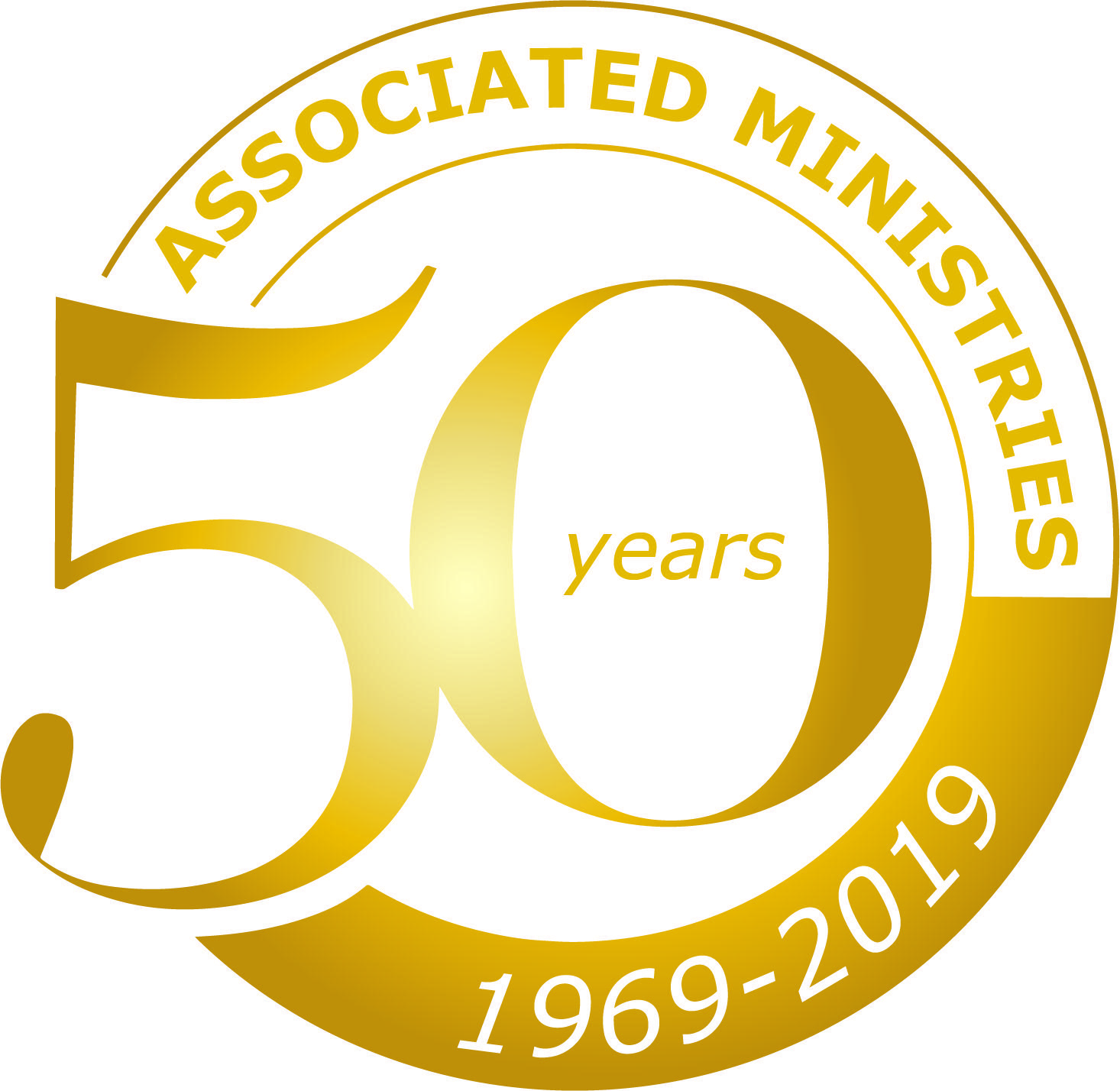 Circle of Service Logo - AM Celebrates 50 Years of Service in 2019