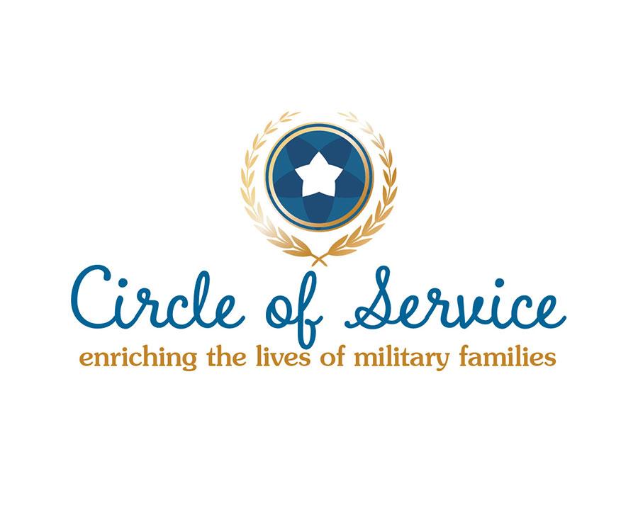 Circle of Service Logo - Corporate Phoenix Logo Design by Freelance Graphic Designer Jen Chapman