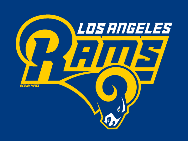 LA Rams Logo - Los Angeles Rams | Team Brand Logo | La rams, Football, Los Angeles