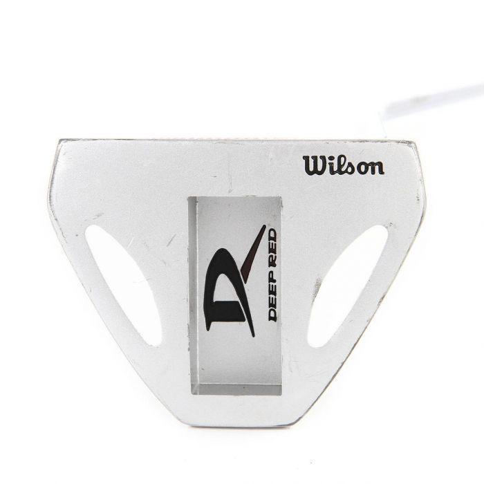 Deep Red and White Logo - Wilson Deep Red Putter 35 Inches - Affordable Golf
