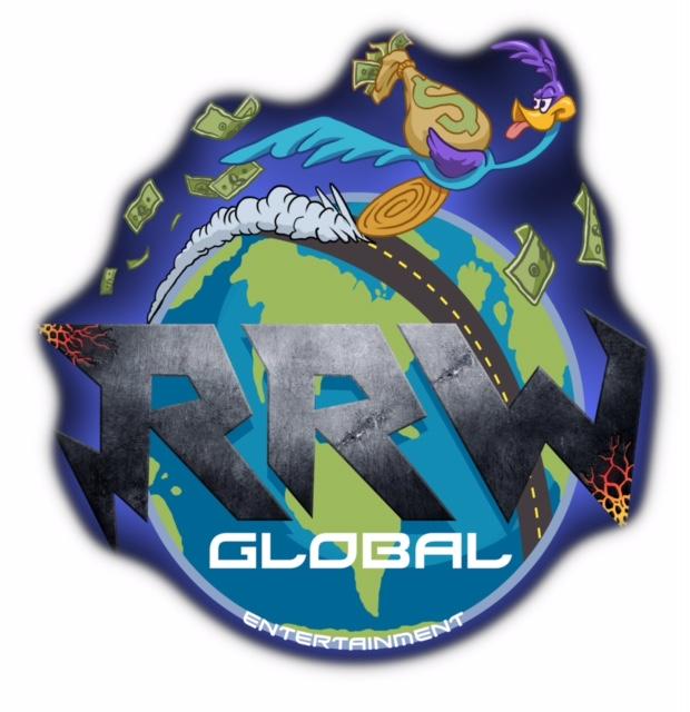 World Global Logo - RRW Global Logo Sticker