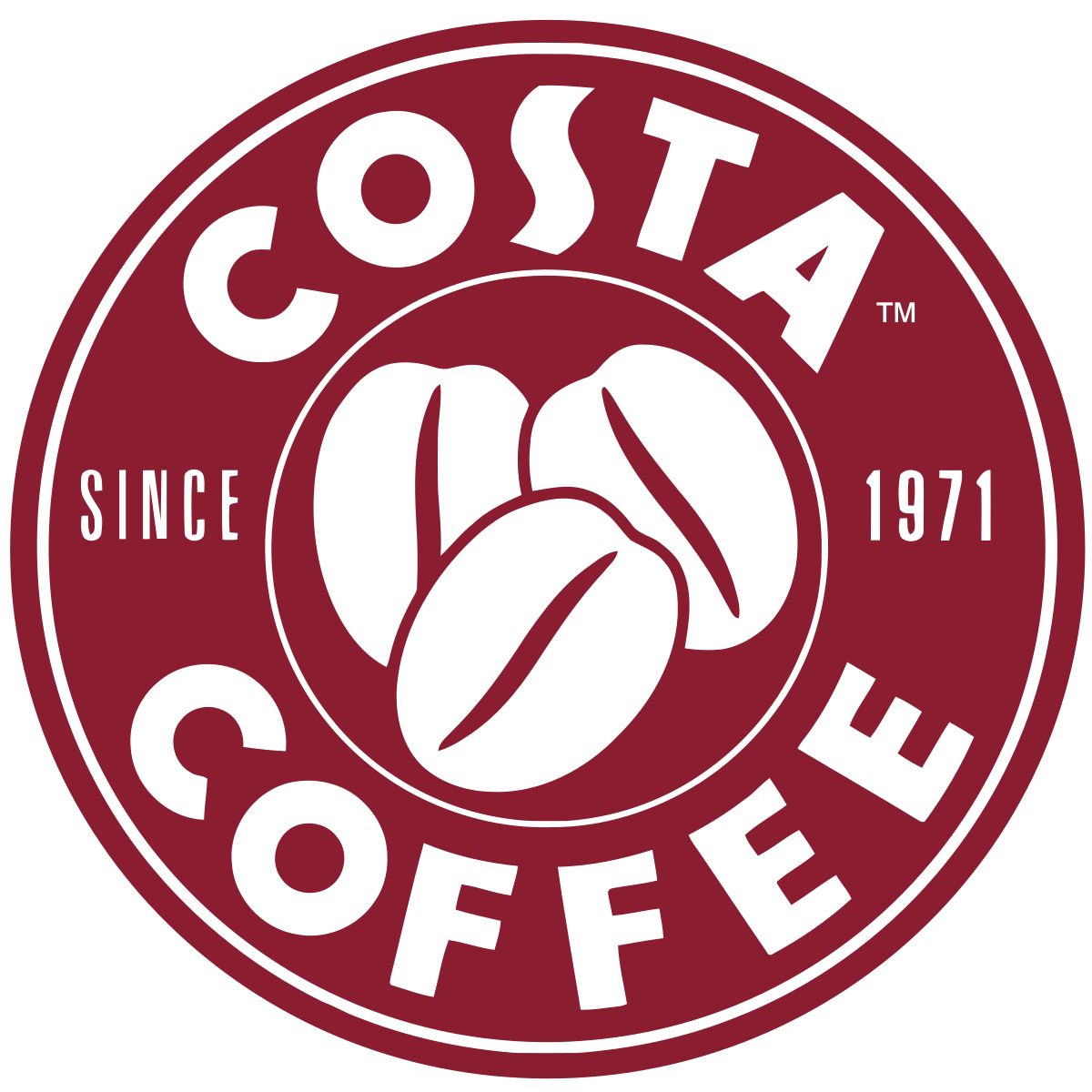 Popular Coffee Logo - Costa Coffee