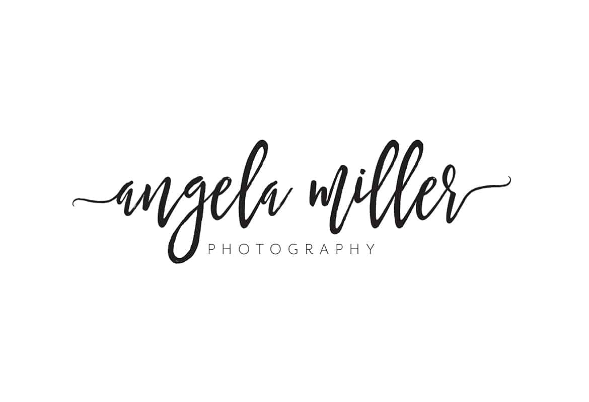 Angela Logo - Bloom Creative. Angela Miller Photography Logo