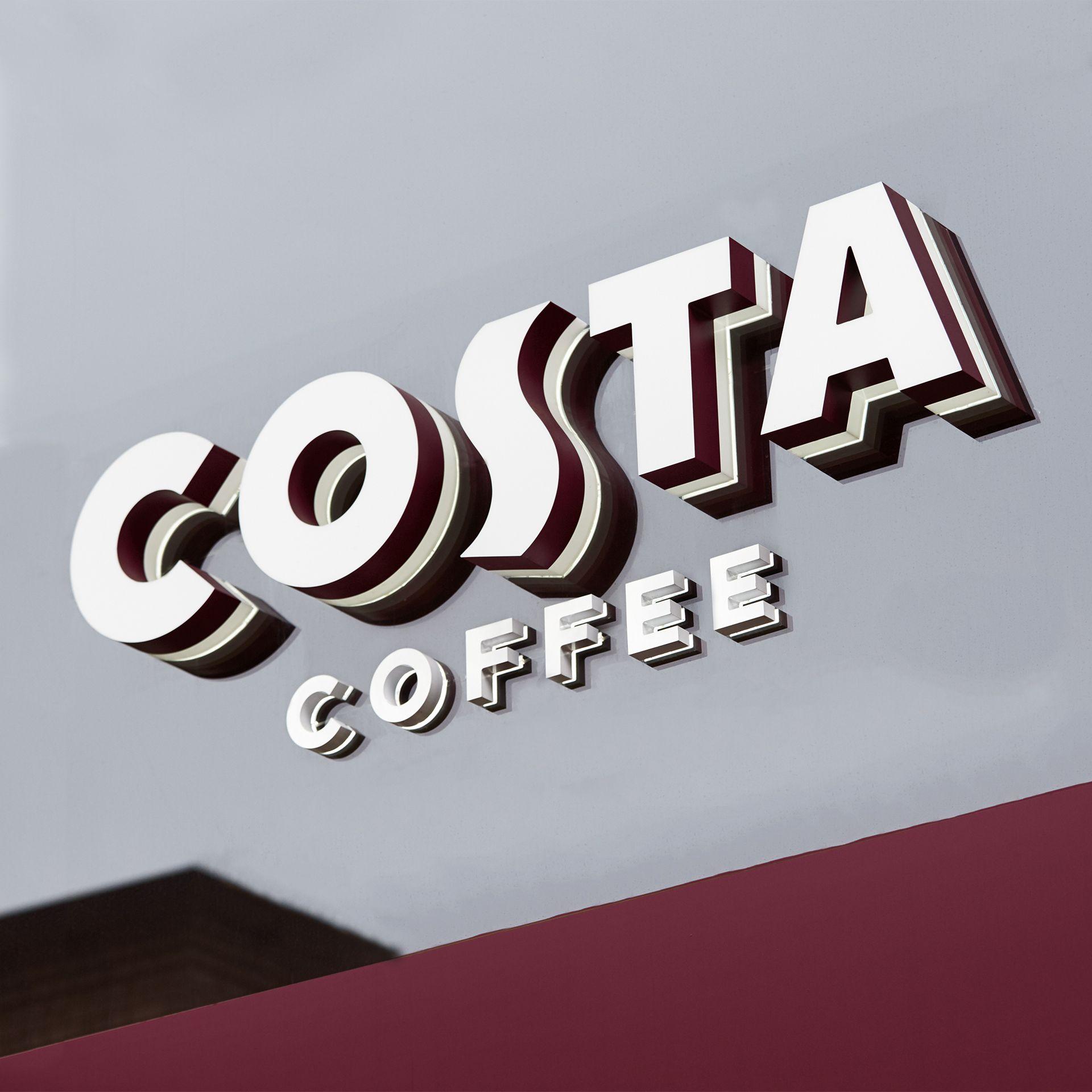 Costa Brand Logo - COSTA COFFEE, GLOBAL BRAND IDENTITY | Our Design Agency