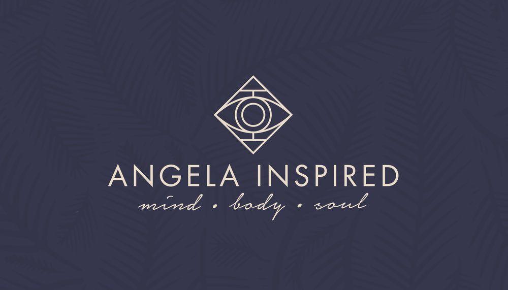 Angela Logo - Angela Inspired Yoga — Jake Paul White | Graphic Designer & Yoga Teacher