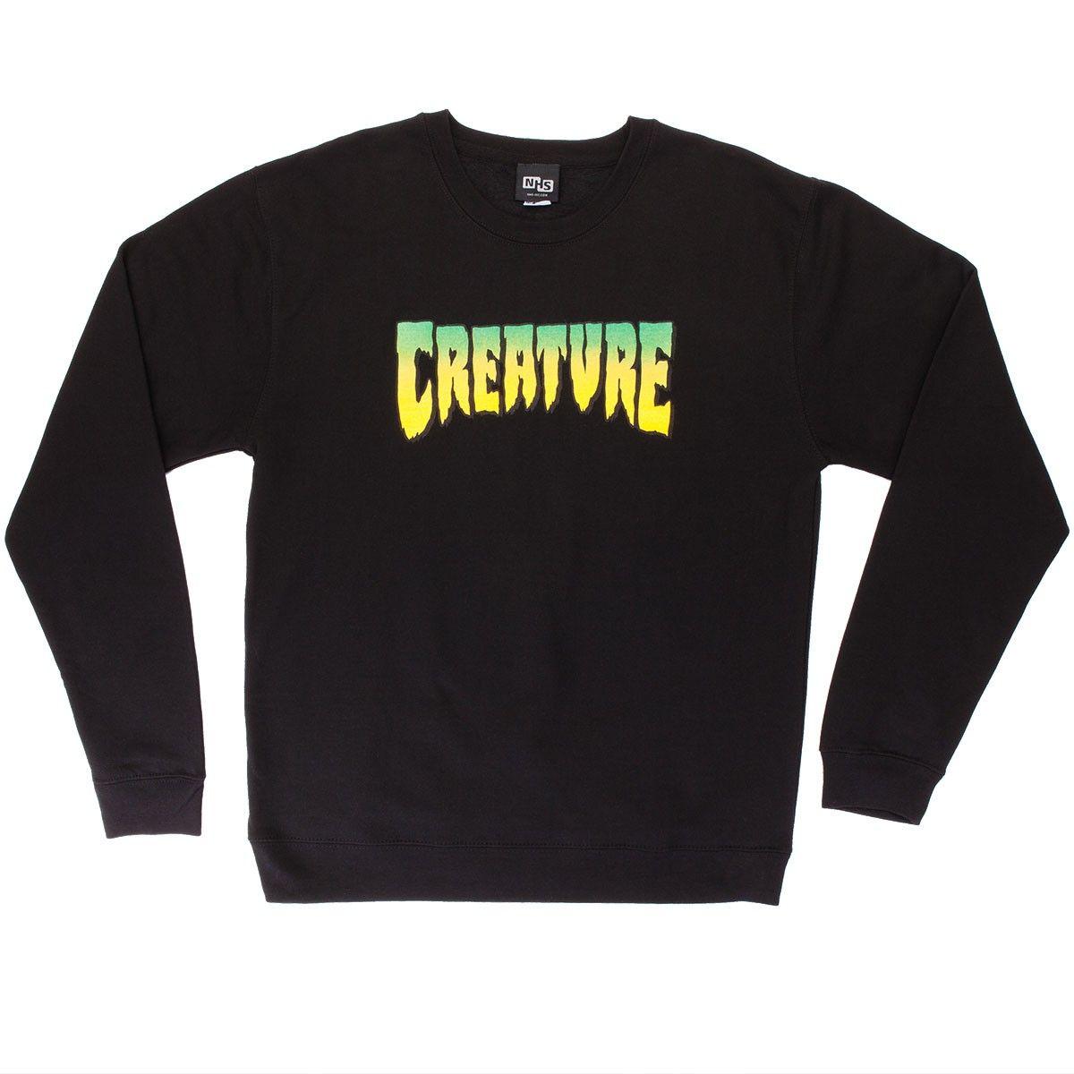 Creature Logo - Creature Logo Crew Neck Sweatshirt