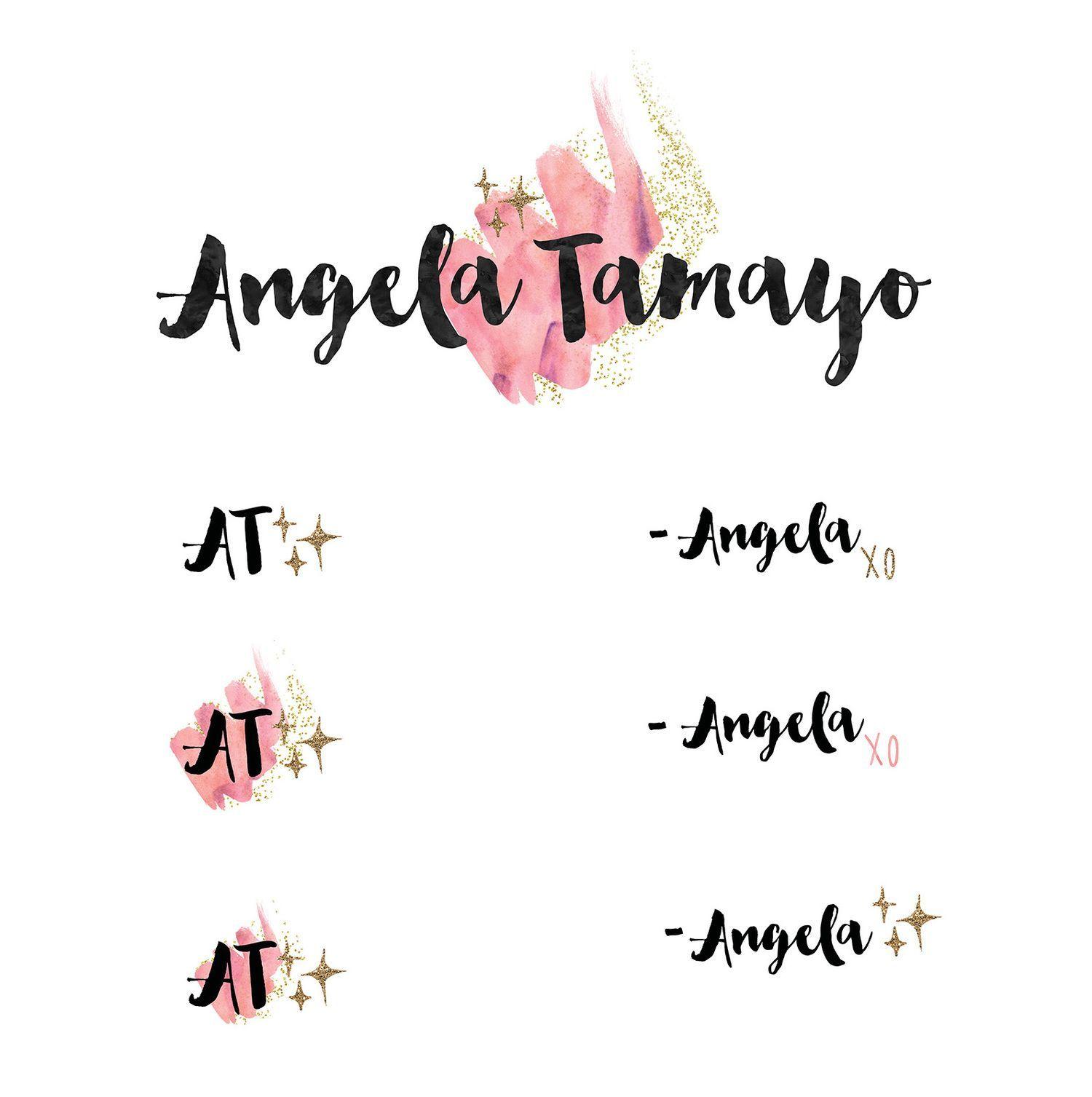 Angela Logo - Angela Logo sample.jpg | Canvas + Quartz | Pinterest | Quartz