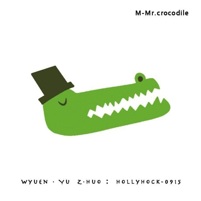 Cool Crocodile Logo - New Fashion Monster Tattoo Stickers Waterproof Cool Mr.crocodile ...