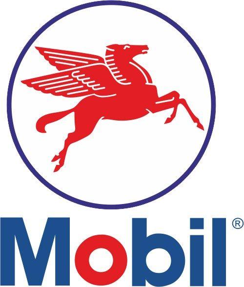 Mobil Oil Pegasus Logo - Red pegasus Logos