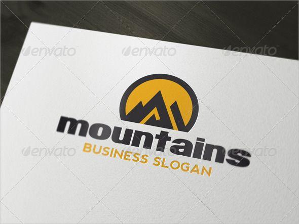 Mountain Business Logo - Mountain Logos Sample, Example, Format. Free & Premium