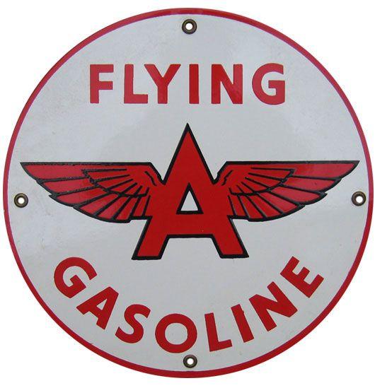 Flying a Gas Logo - Flying A | Cartype