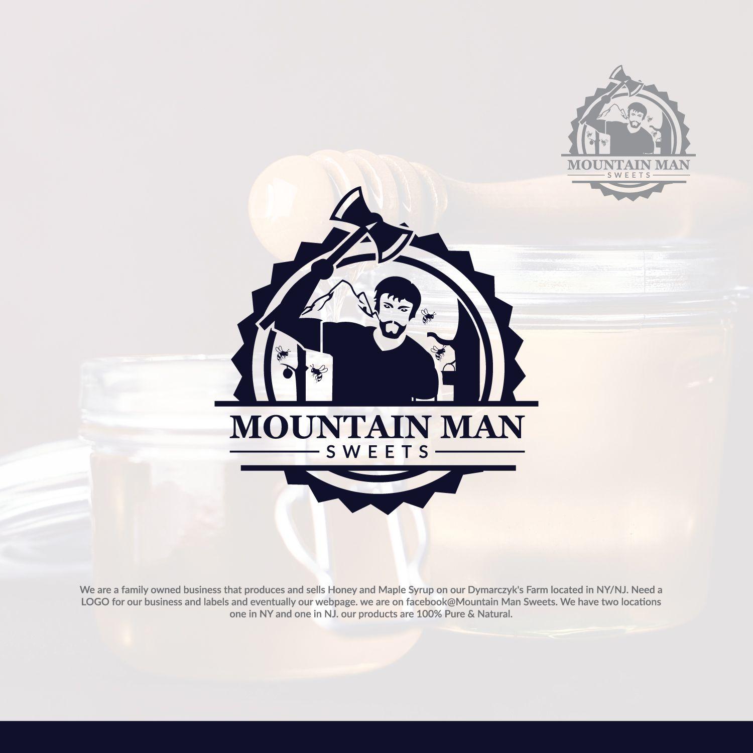 Mountain Business Logo - Serious, Upmarket, Small Business Logo Design for Mountain Man ...