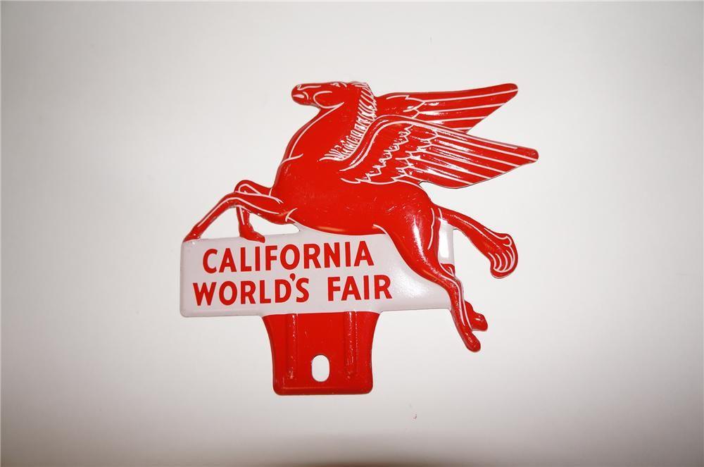 Mobil Oil Pegasus Logo - Amazing N.O.S. 1939 California Worlds Fair Mobil Oil license