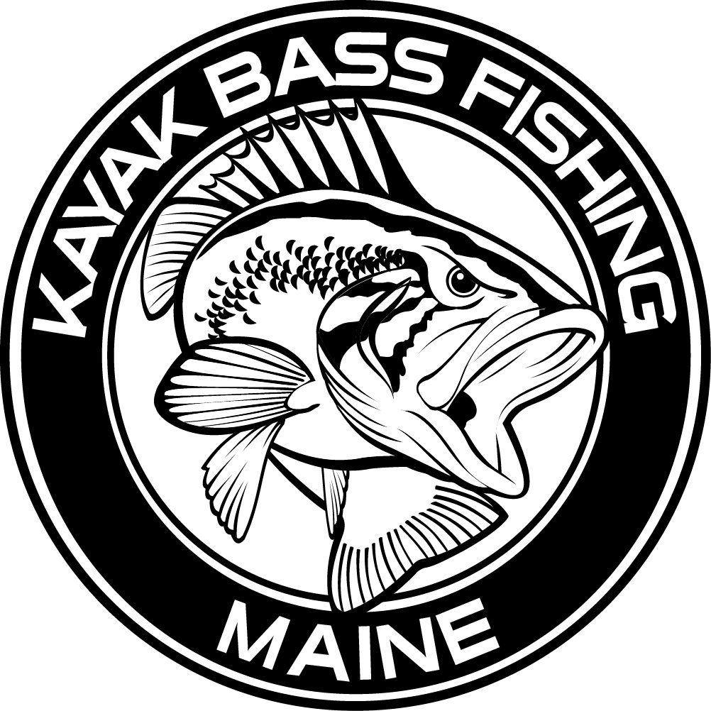 White Fish Logo - KBF Graphic Resources. Kayak Bass Fishing