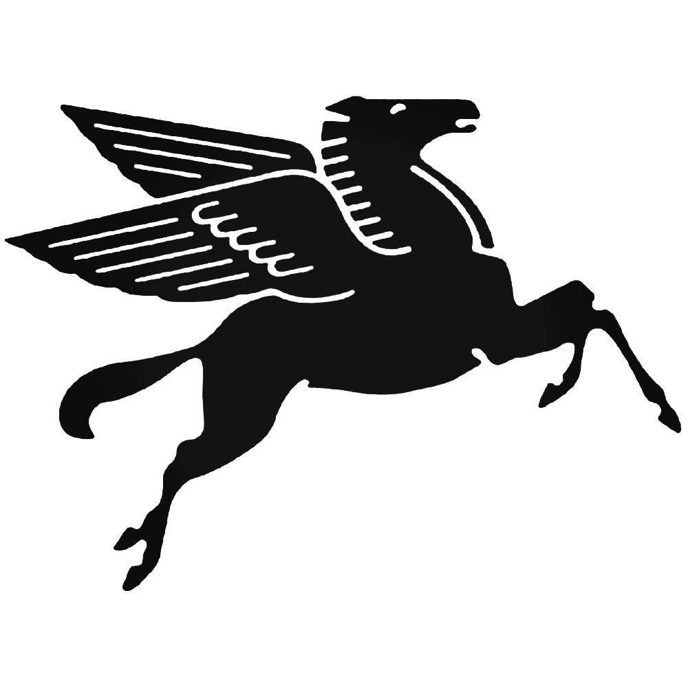 Mobil Horse Logo - Mobil Pegasus Logo 1 Vinyl Decal Sticker