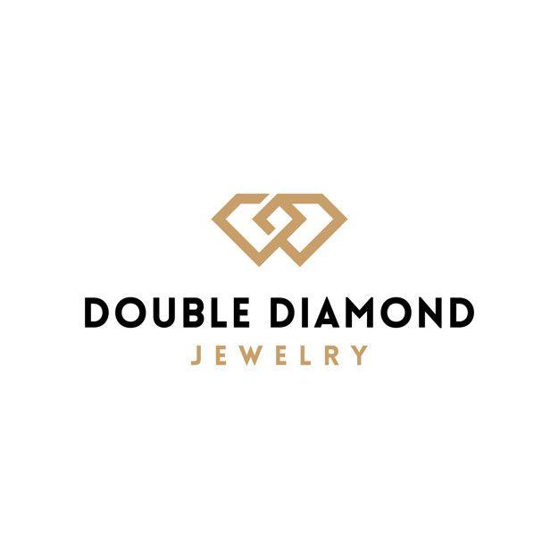 Double Logo - Double diamond logo Vector | Premium Download