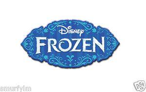 Disney Frozen Logo - FROZEN DISNEY LOGO CAKE TOPPER 2 logoS RICE PAPER H 5.5 ...