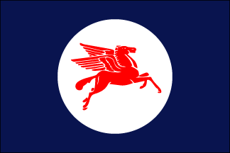 Mobil Horse Logo - Red pegasus Logos
