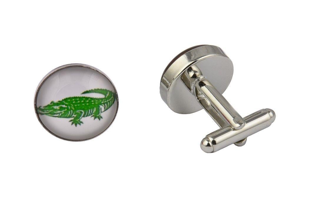 Cool Crocodile Logo - Crocodile Cufflinks. Cool Cufflinks. Men's Cufflinks. Cufflinks