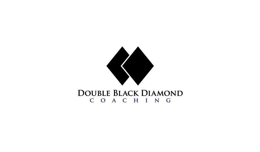 Double Diamond Logo - logo for Double Black Diamond Coaching. Logo design contest