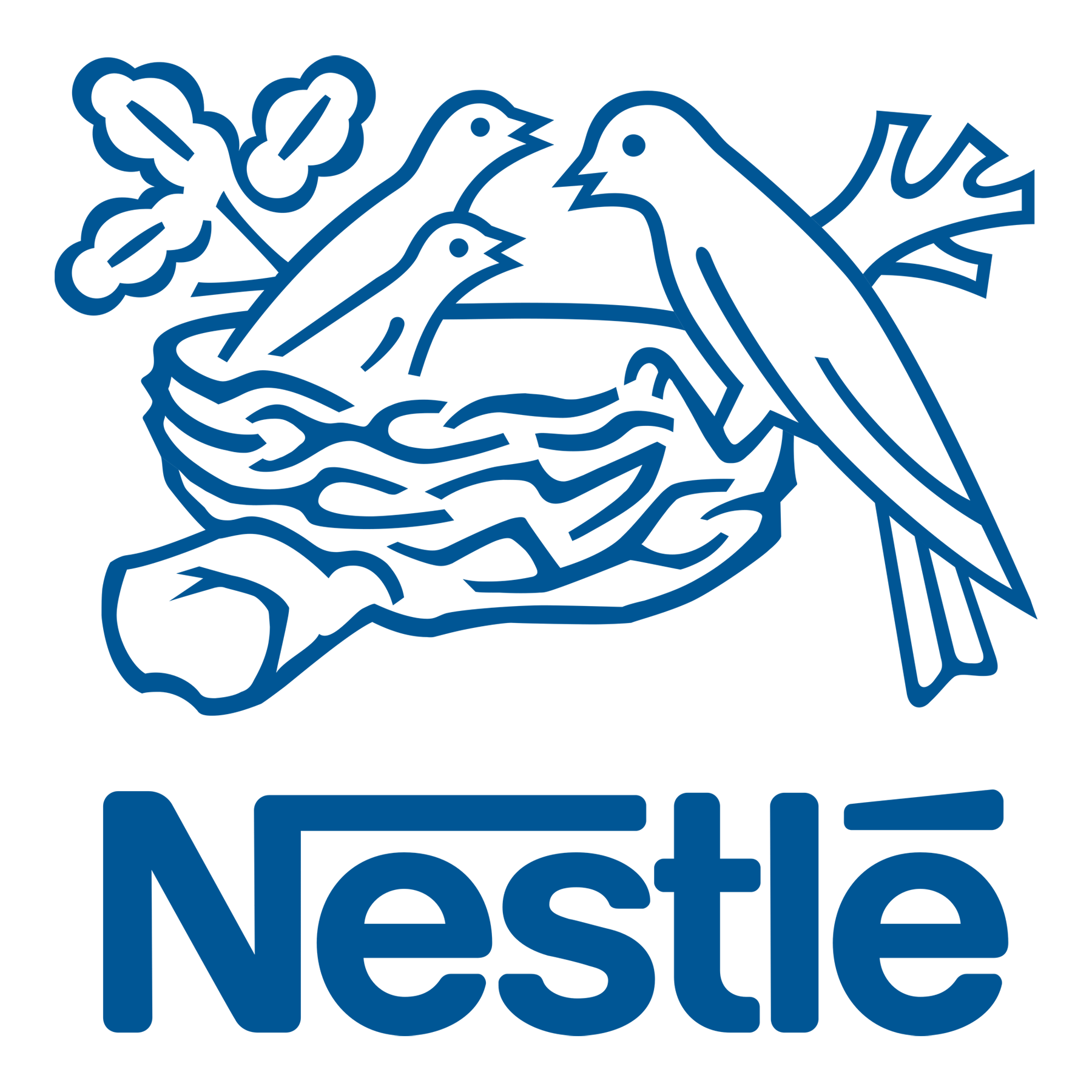 Nestlé Logo - Nestle Logo, symbol meaning, History and Evolution