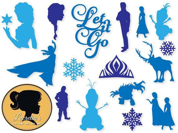 Disney Frozen Logo - Frozen, dxf, Frozen clipart, SVG files for Silhouette Cameo or