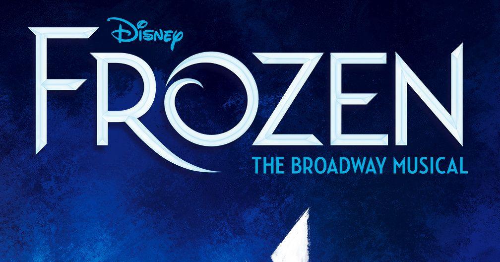Blue Frozen Logo - Here's the New 'Frozen' Musical Poster (and Seven That Didn't Make ...